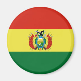 Flagge Boliviens Magnet