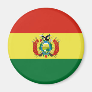 Flagge Boliviens Magnet