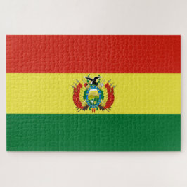 Flagge Boliviens Puzzle