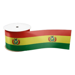 Flagge Boliviens Satinband