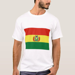 Flagge Boliviens T-Shirt