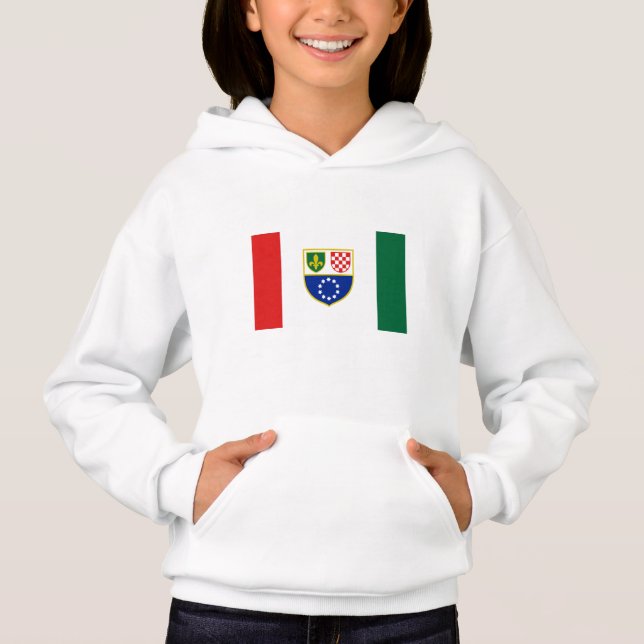 Flagge Bosnien und Herzegowina Hoodie (Vorderseite)