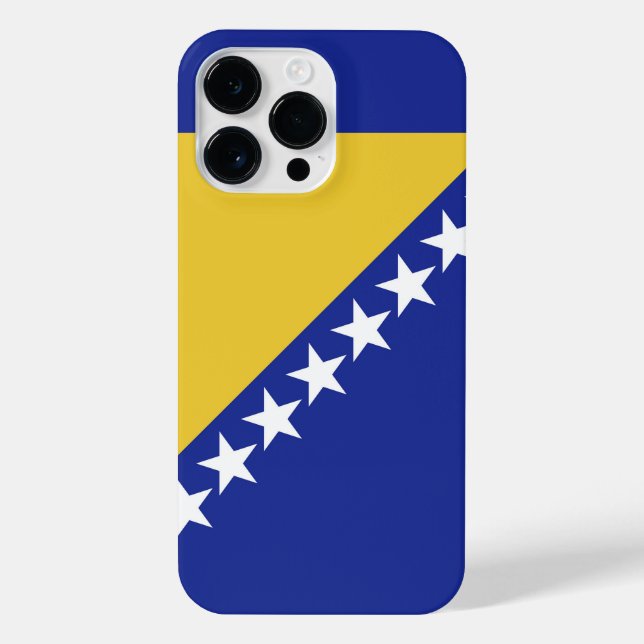 Flagge Bosnien und Herzegowina iPhone Hülle (Rückseite)