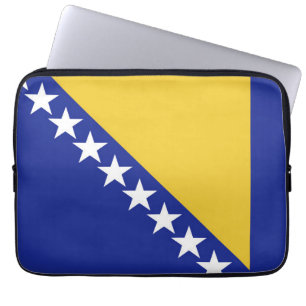 Flagge Bosnien und Herzegowina Laptopschutzhülle