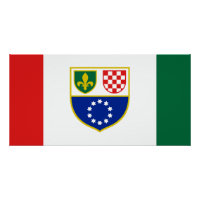 Flagge Bosnien und Herzegowina