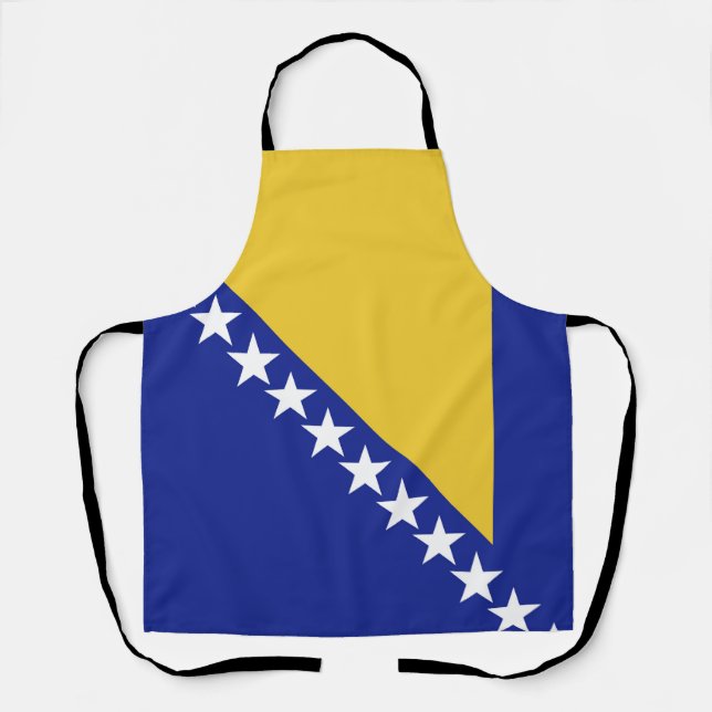 Flagge Bosnien und Herzegowina Schürze (Vorderseite)