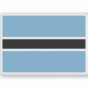 Flagge Botswanas Aufkleber