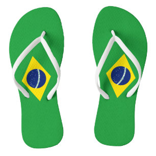 Flagge Brasilien Flip Flops
