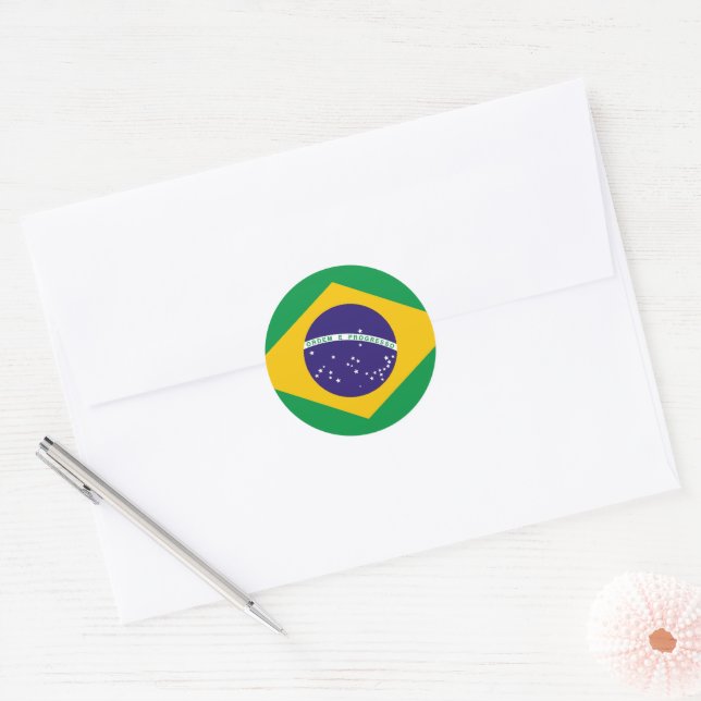Brasilien-Flagge Aufkleber – 18 X 4 Cm, Vinyl, Wetterfest Für Auto, Fenster & Mehr
