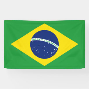 Flagge Brasiliens Banner