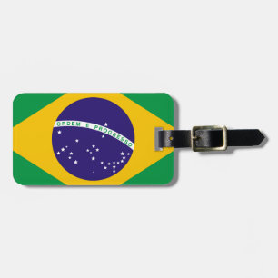 Flagge Brasiliens Gepäckanhänger