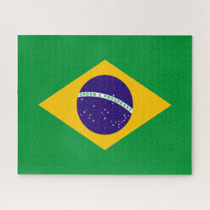 Flagge Brasiliens Puzzle