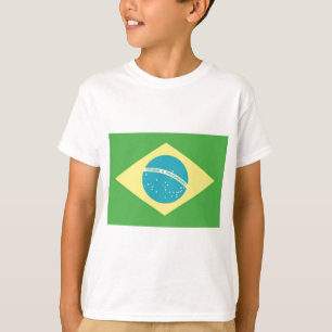Flagge Brasiliens T-Shirt