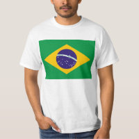 Flagge Brasiliens T Shirt