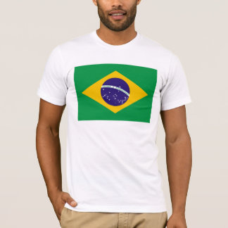 Flagge Brasiliens T-Shirt