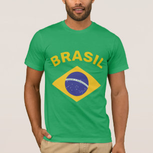 Flagge Brasiliens T-Shirt