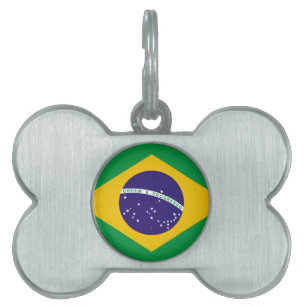 Flagge Brasiliens Tiermarke