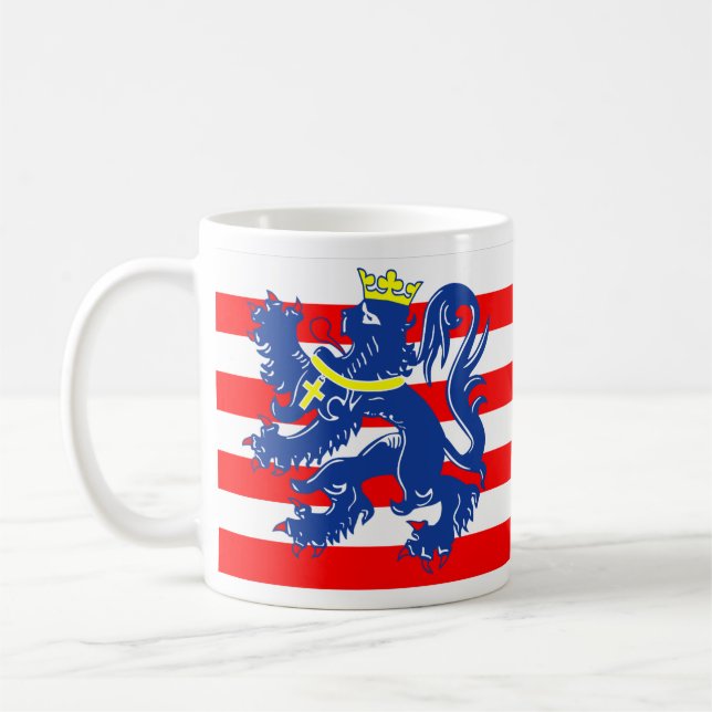 Flagge Brügge/Brügge, Belgien Kaffeetasse (Links)