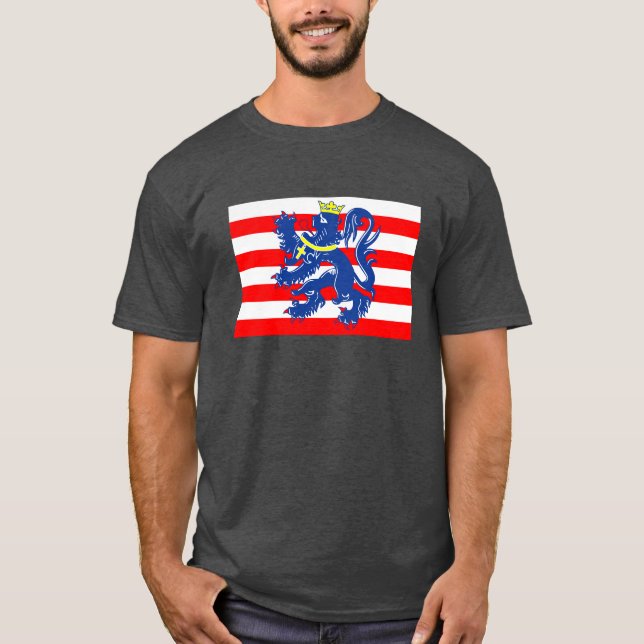 Flagge Brügge/Brügge, Belgien T-Shirt (Vorderseite)