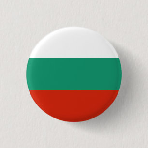 Flagge Bulgarien Button