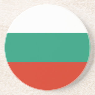 Flagge Bulgarien Getränkeuntersetzer