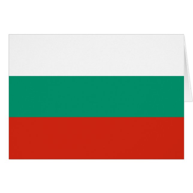 Flagge Bulgariens (Vorderseite (Horizontal))