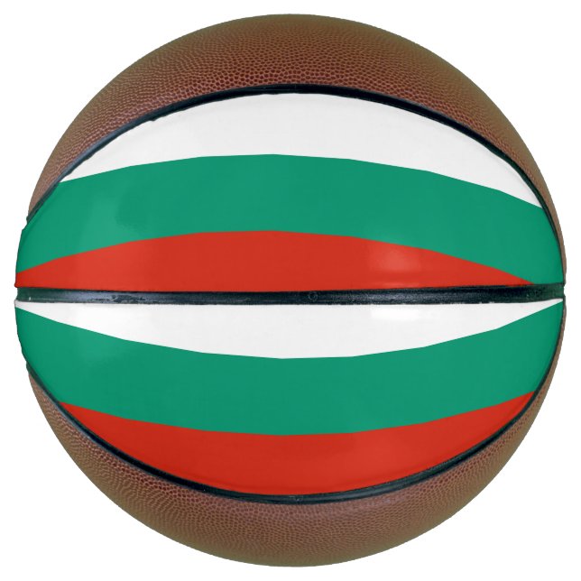 Flagge Bulgariens Basketball (Vorderseite)