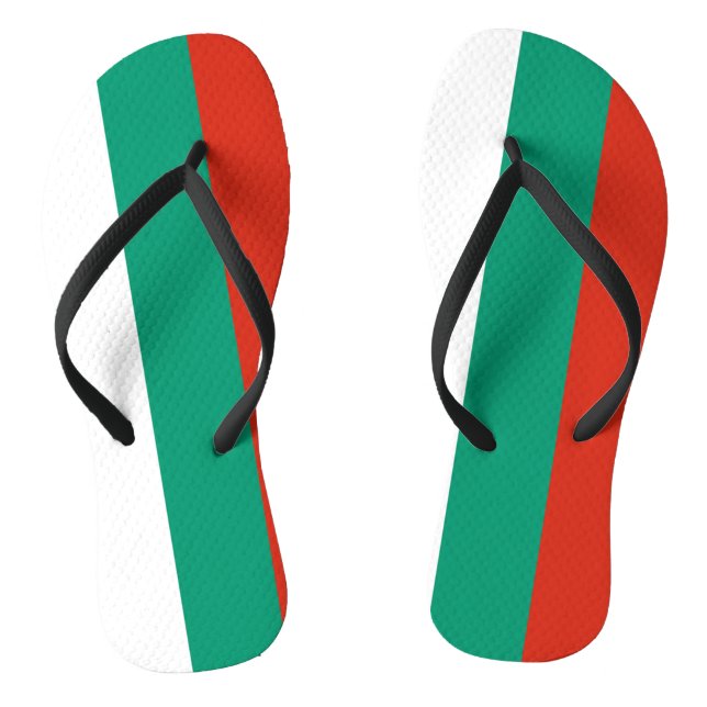 Flagge Bulgariens Flip Flops (Fußbett)