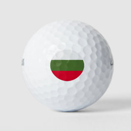 Flagge Bulgariens Golfball