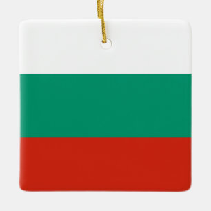 Flagge Bulgariens Keramikornament