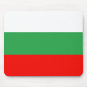 Flagge Bulgariens Mousepad