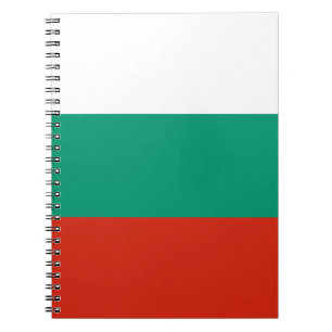 Flagge Bulgariens Notizblock