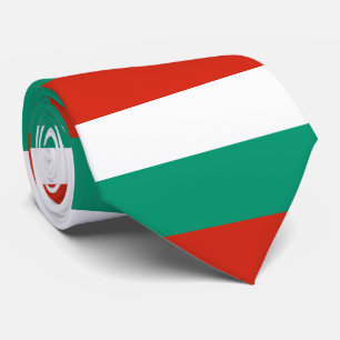 Flagge Bulgariens oder Bulgariens Krawatte