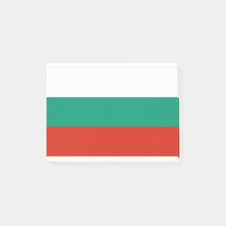Flagge Bulgariens Post-it Klebezettel