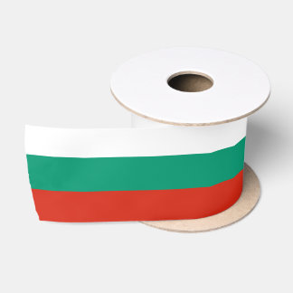 Flagge Bulgariens Satinband