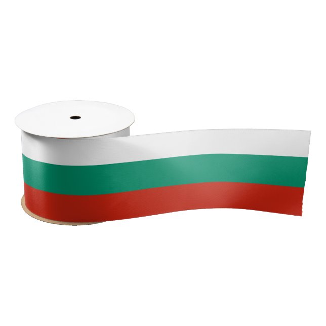 Flagge Bulgariens Satinband (Spule)