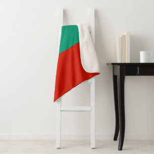 Flagge Bulgariens Sherpadecke