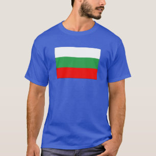 Flagge Bulgariens T-Shirt