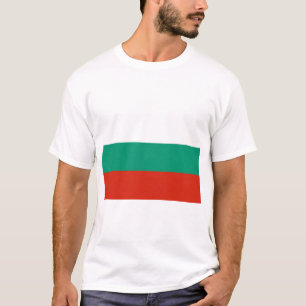 Flagge Bulgariens T-Shirt