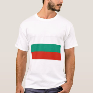Flagge Bulgariens T-Shirt