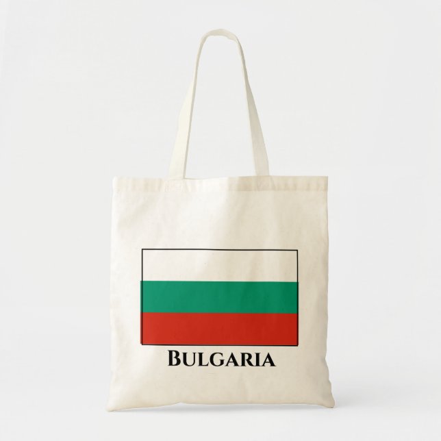 Flagge Bulgariens Tragetasche (Vorne)