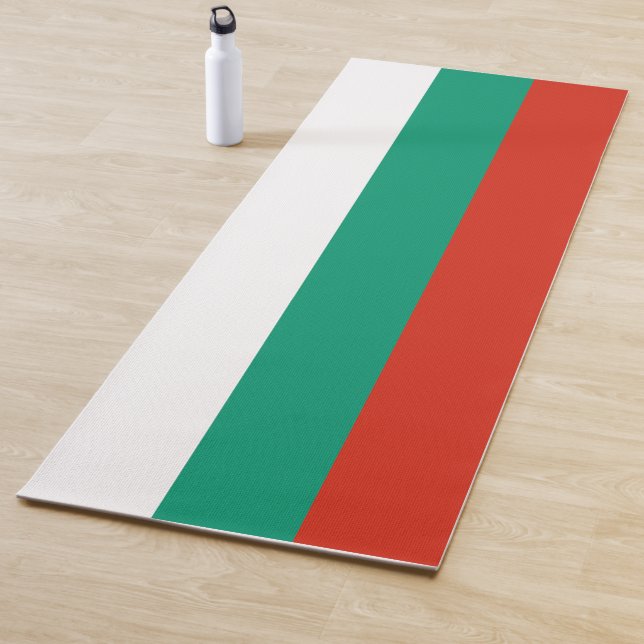 Flagge Bulgariens Yogamatte (Beispiel)