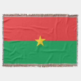 Flagge Burkina Faso Decke