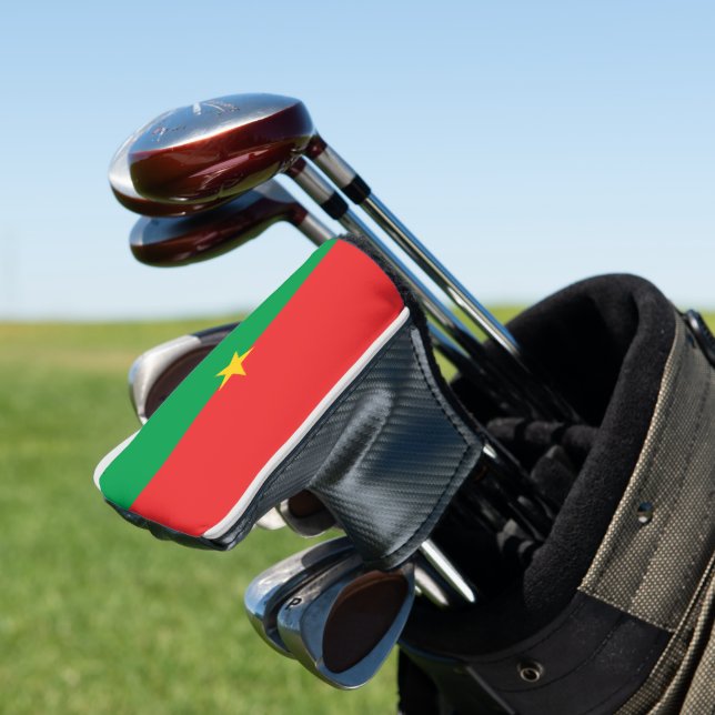 Flagge Burkina Faso Golf Headcover (In Situ)