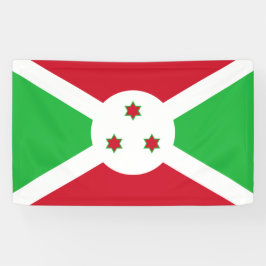 Flagge Burundis Banner