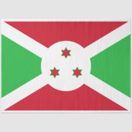 Flagge Burundis Seidenpapier