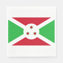Flagge Burundis Serviette