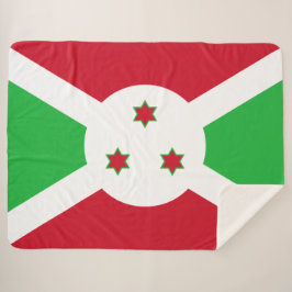 Flagge Burundis Sherpadecke