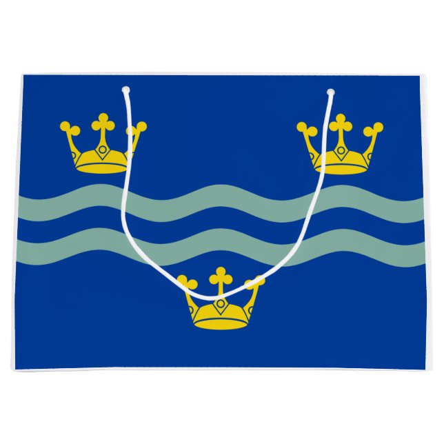 Flagge Cambridgeshire (Landkreis des Vereinigten K Große Geschenktüte (Vorderseite)