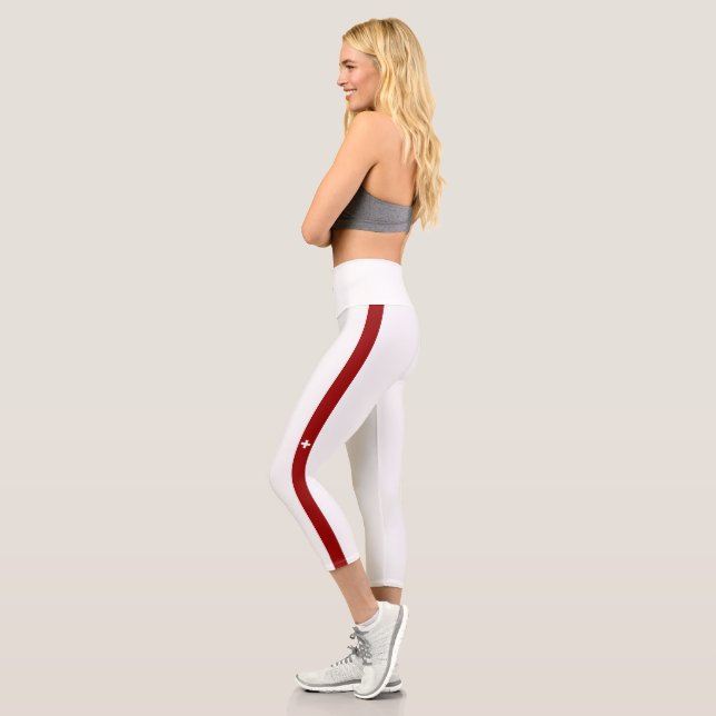 Flagge Capri Leggings (Links)